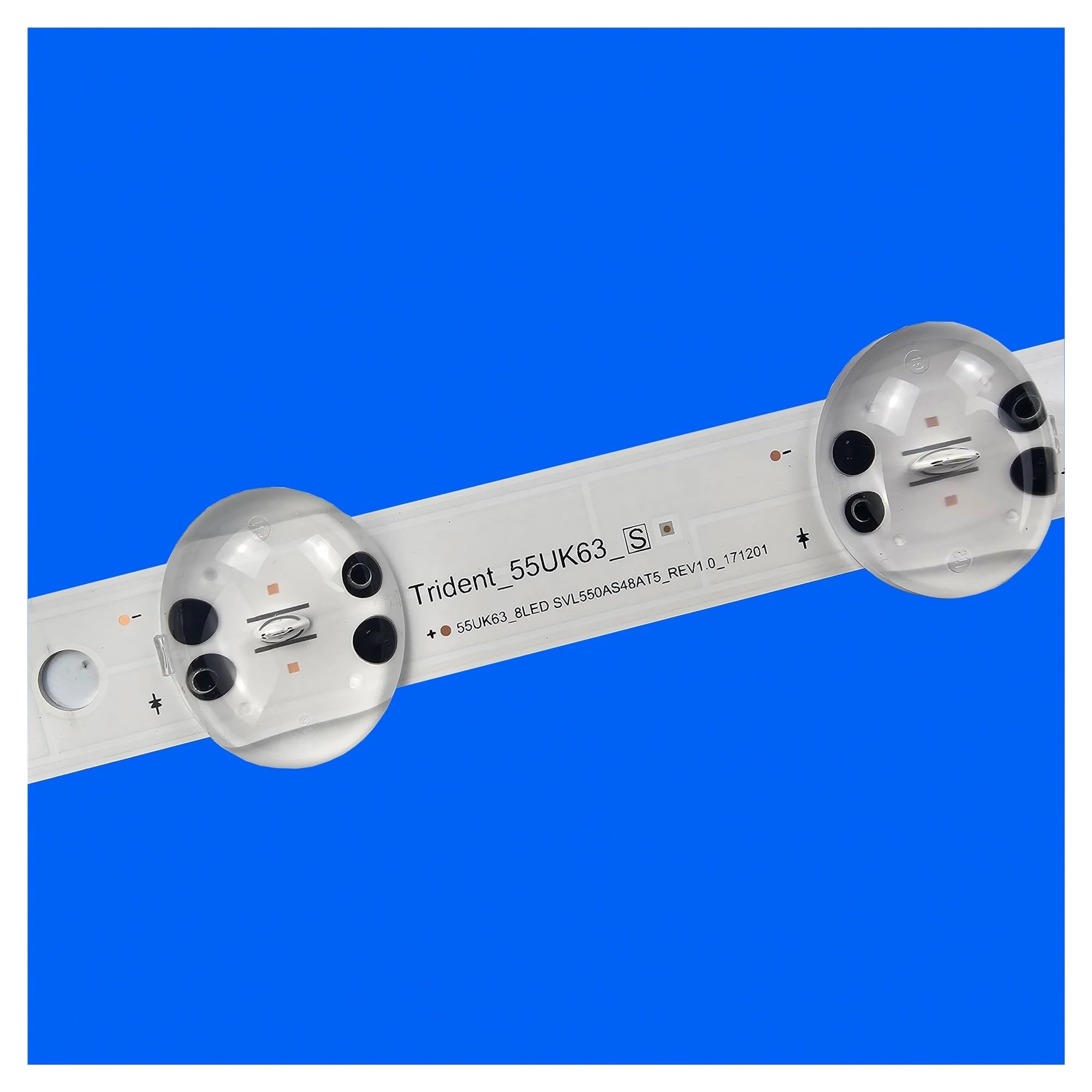 Bande de rétroéclairage LED pour 55UK6300PLB, 55UK6450PLC, 55UK6200PUA, 55UK6200PUE, SVL550AS48AT5, 55UK6470PLC, 55UK6450PLC, 55UK6300MLB