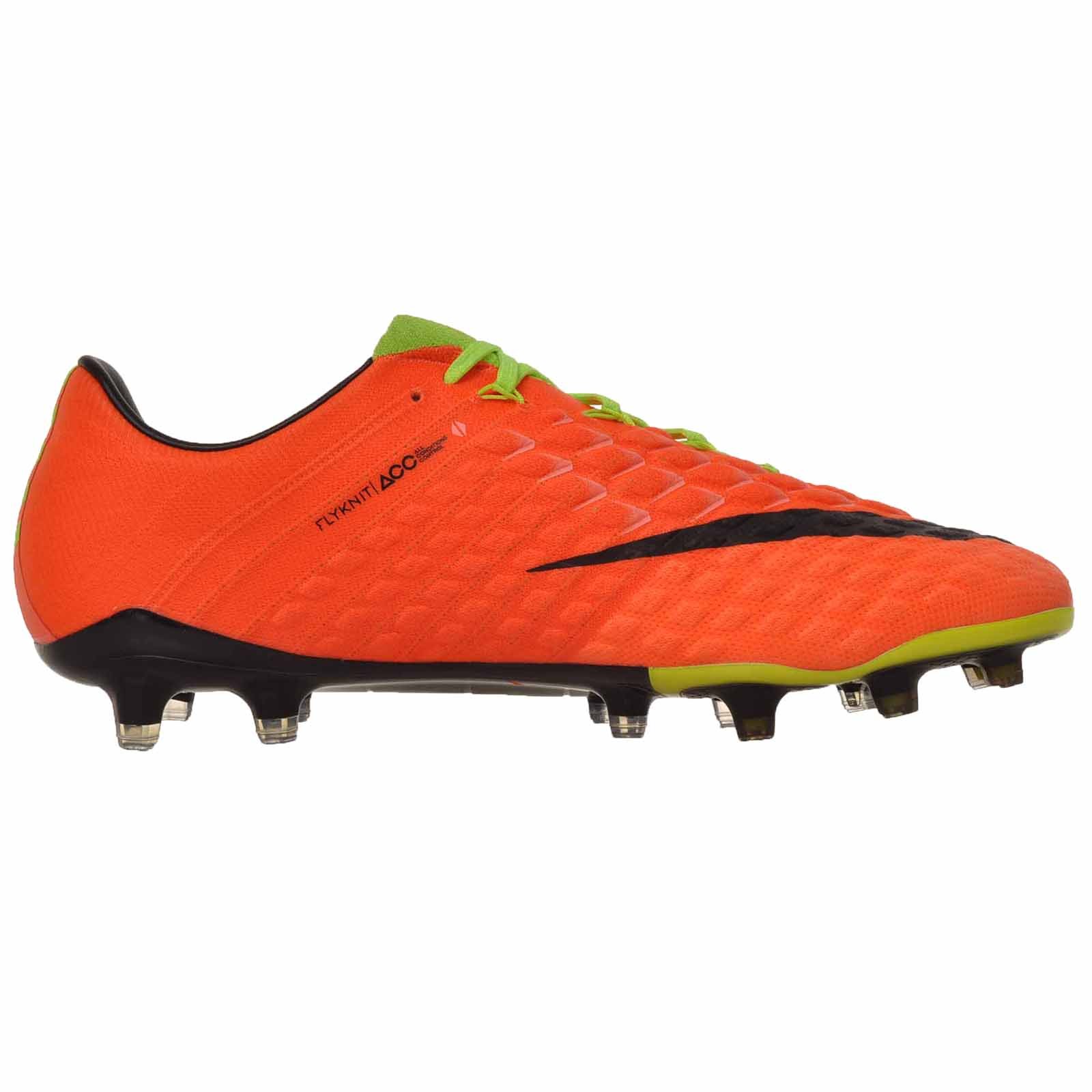 Mens Hypervenom Phantom Iii Fg Electric Green Black Hyper Orange