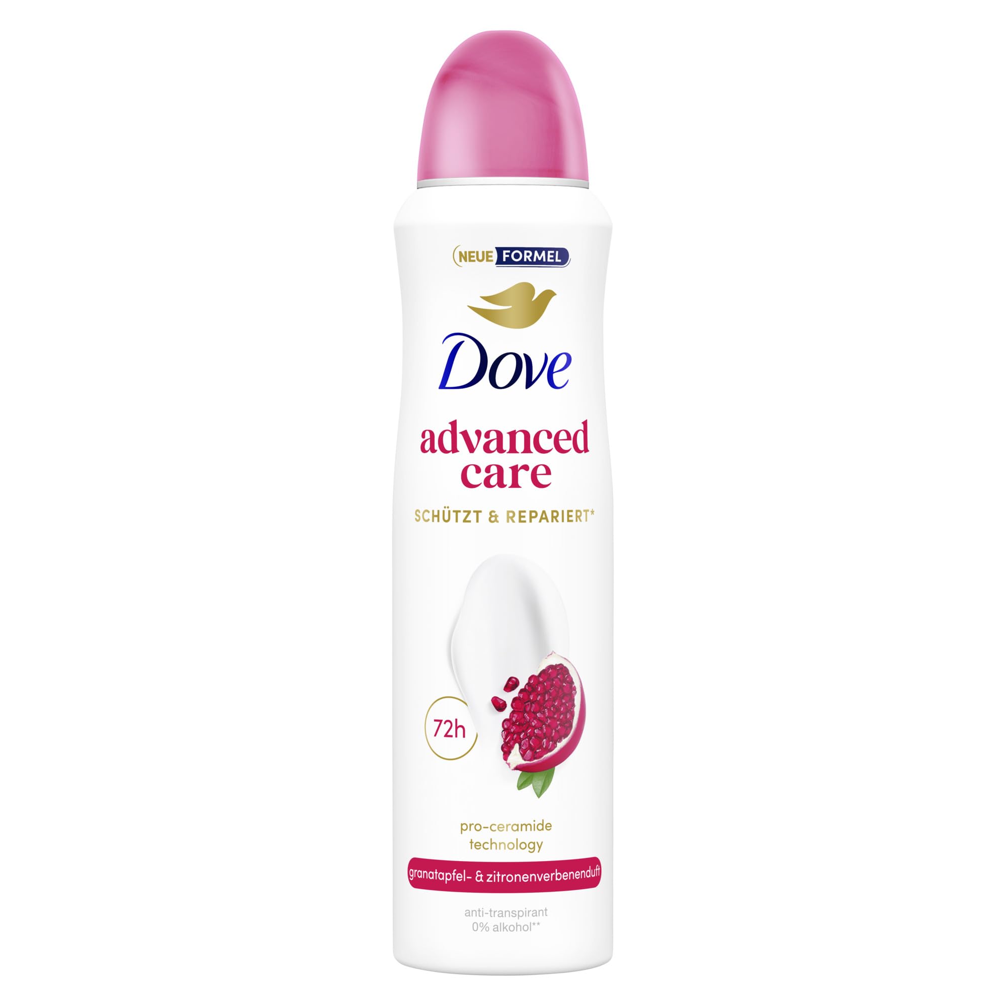 Dove Advanced Care Anti Transpirant Deo-Spray go fresh Granatapfel- und Zitronenverbenenduft mit Skin Hydration Technology 150 ml