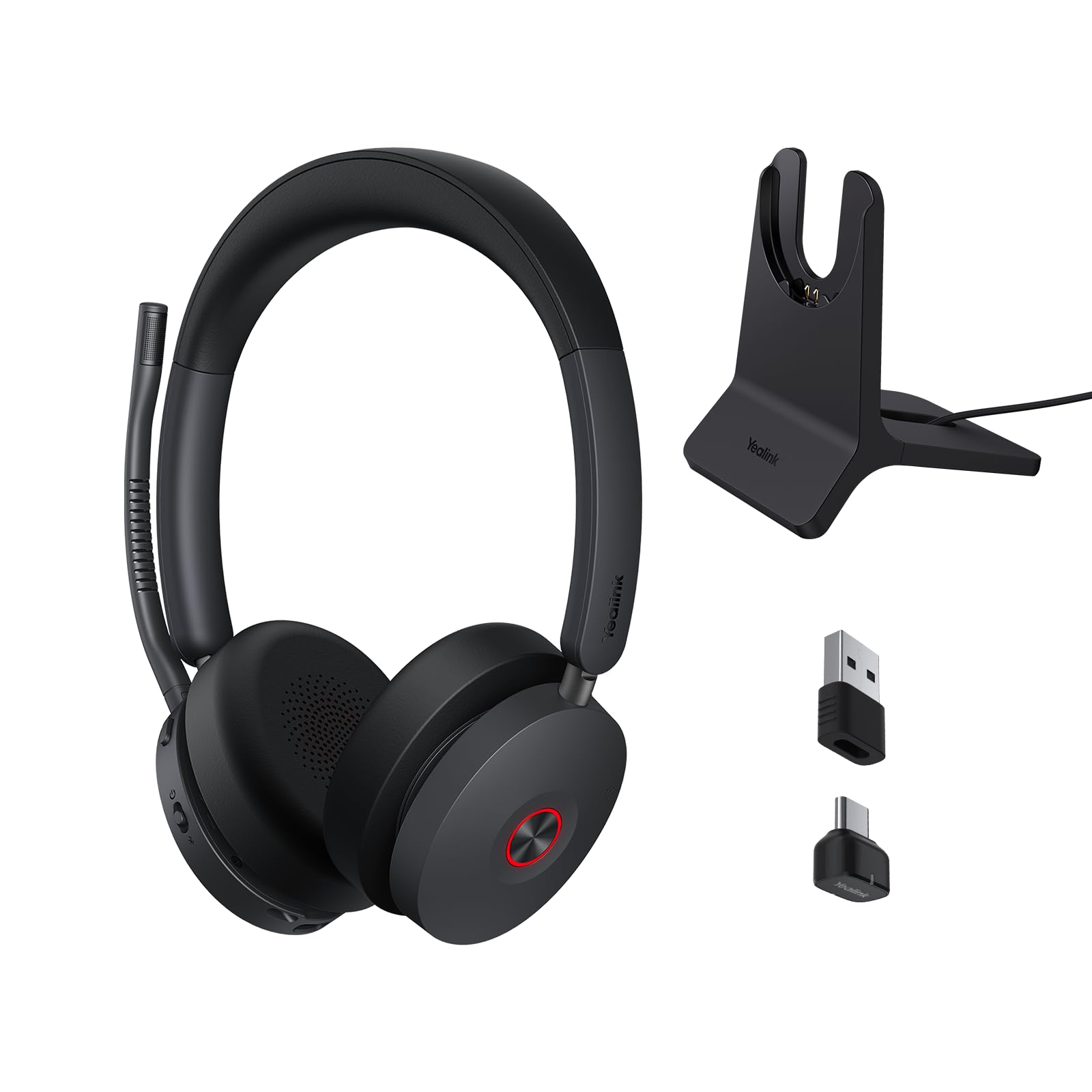 Yealink BH74 UC ANC Wireless Headset with Mic for Work Zoom Certified USB C | 6 AI Noise…