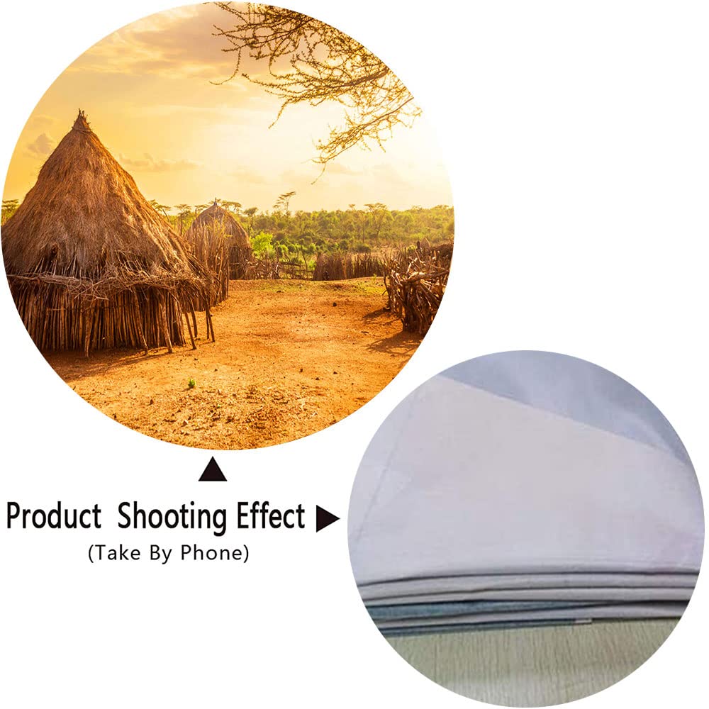 7x5ft Africa Traditional Village Backdrop - Ethiopia Scenic Photo Background For Travel Themes