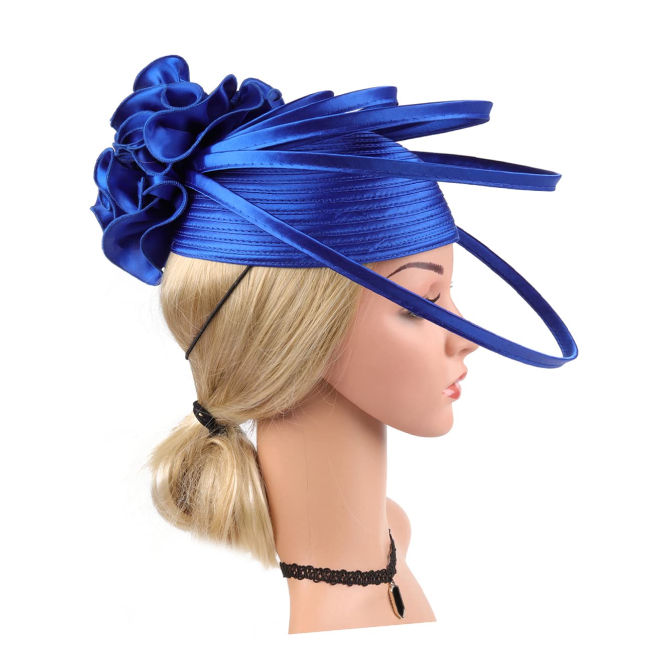 Beavorty 2pezzi Fascinator per Tea Party e Matrimonio Cappello Femminile Elegantper Banchetto Accessorio da Sposa Leggero per Eventi e Performance Teatrali