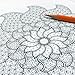 Enchanting Mandalas Coloring book for adults | Premium Handmade Paperback Spiral Bound Coloring Book | Art and Sip Party, DIY Kit, Party favor | Easy & fun drawings to color | Sip and Paint Party