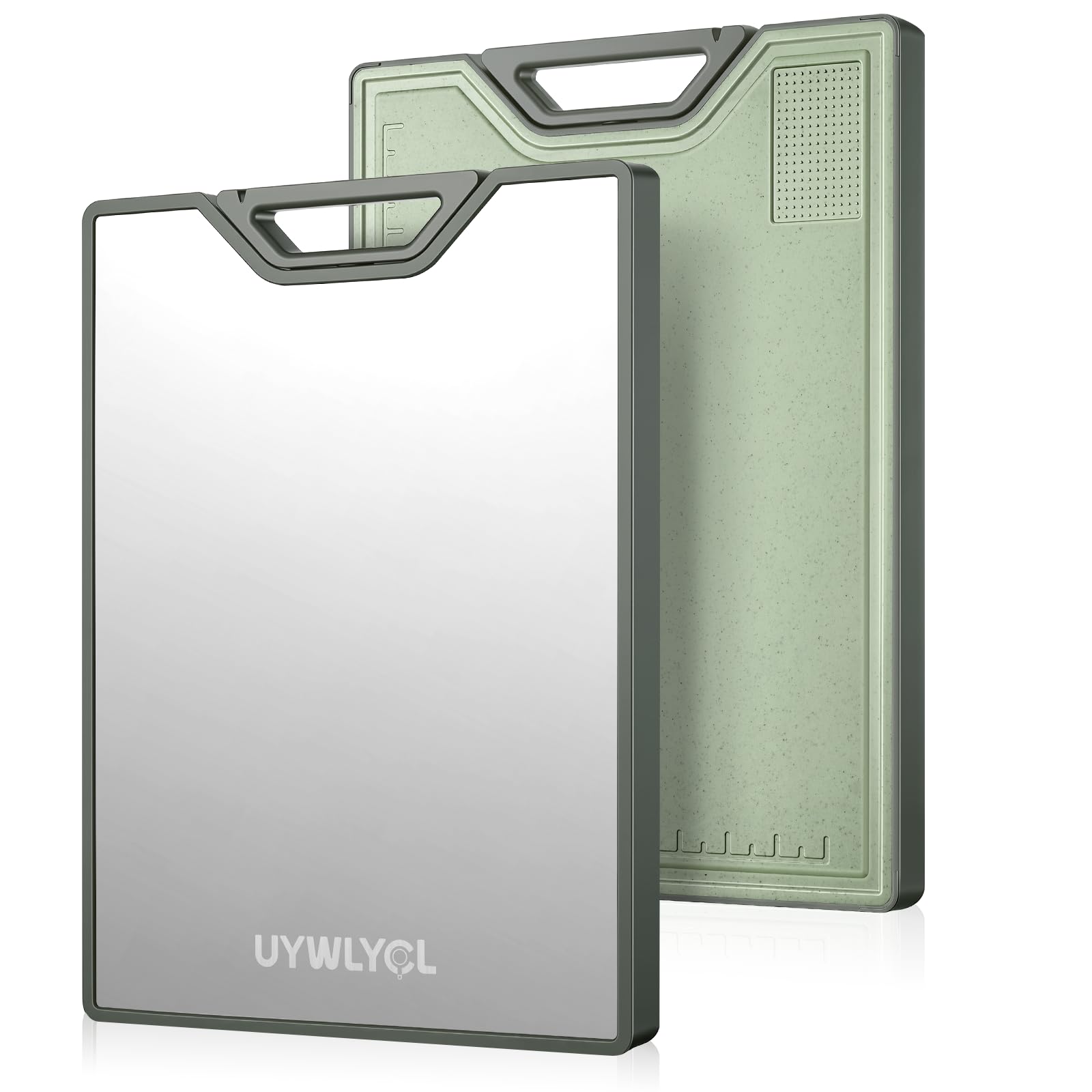 Titanium Cutting Board for Kitchen, Extra-Thick Double Sided Non-Toxic, Titanium & Wheat Straw PP, Food-Grade Chopping Board, Easy to Clean, Large 16"x11"