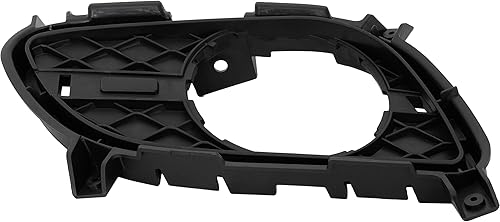 Miniatura 6 de Garage-Pro Moldura de luz antiniebla compatible con Infiniti G37 2011-2013, Q60 2014-2015 delantero, lado del pasajero, interior, negro texturizado,