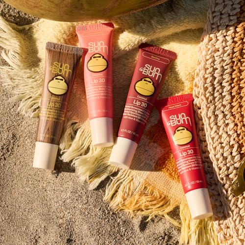 Sun Bum SPF 30 Coconut Sunscreen Lip Balm, Heat Wave Tinted - 0.5 oz - image 5