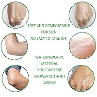 Vista 4 de Rollo de Vendaje para Cuidado Posterior de Tatuajes 8" x 10 Yardas - Película Transparente Impermeable para Curación Inicial de Tatuajes