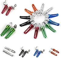 Vista 7 de Clavijas de pie delantero CNC de extensión de 0.787 in, para Yamaha YZF-R1 2000-2003, YZF-R1 2004-2008, YZF-R1 2009-2021, YZF-R6 2003-2005/R6S