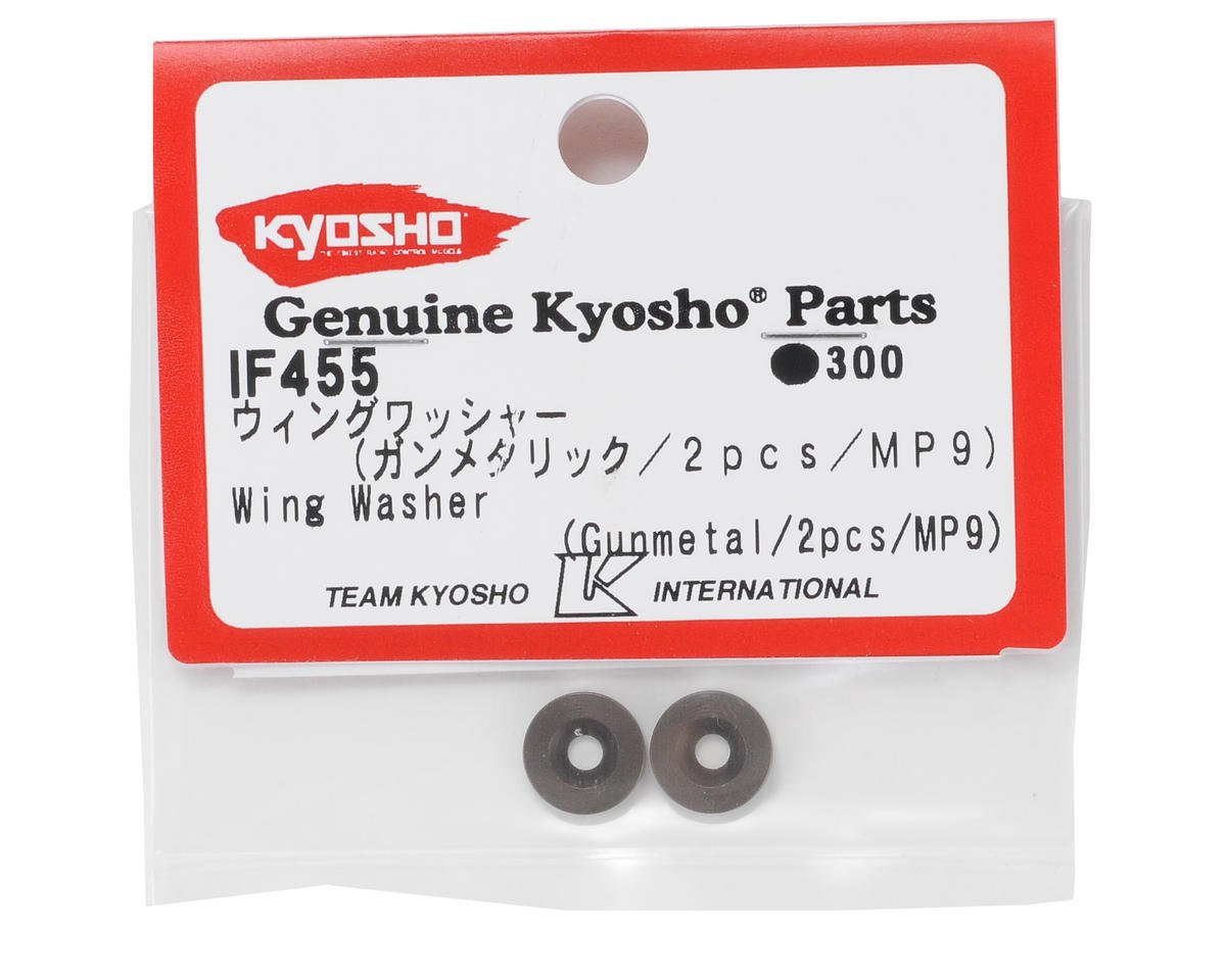 Rondella Per Ala Kyosho IF455 Gunmetal 2 – Ricambio Originale Per Inferno MP9 - 5