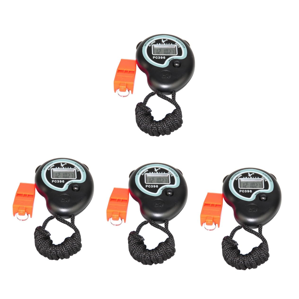 Toddmomy 4 Set Cronometro Sportivo con Completo per Allenatori e Cronometraggio e Visualizzazione Data Design Ergonomico e Allerta Vibratione per Corsa e Fitness