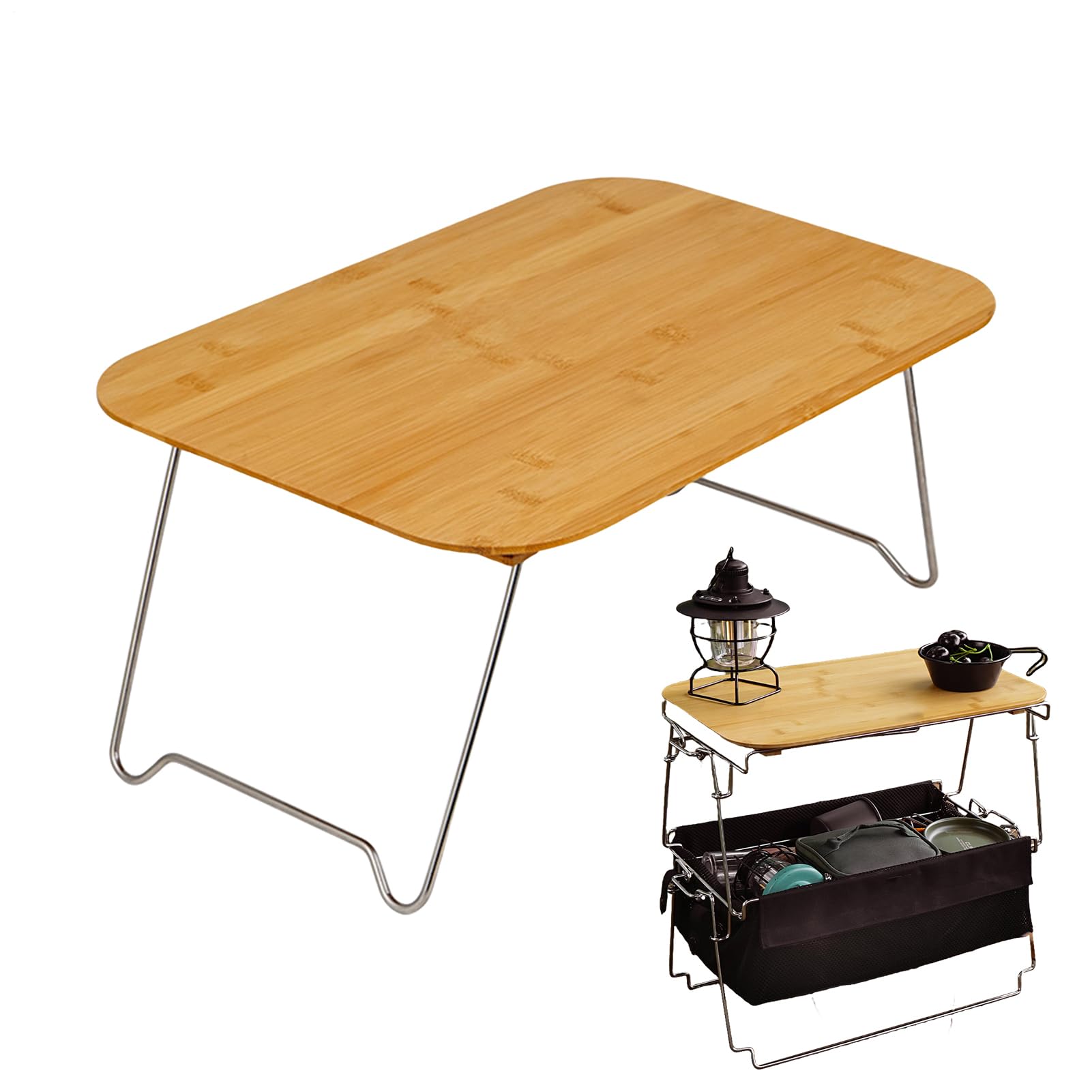 Table de voyage pliable pour pique-nique en famille et repas sur le balcon