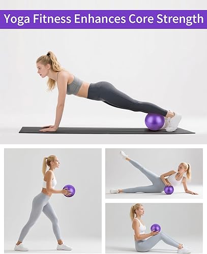 Miniatura 6 de Kit de equipo de pilates para mujer, mejor kit de yoga y pilates para entrenamientos en casa con anillo de pilates y juego de pelotas, bandas de