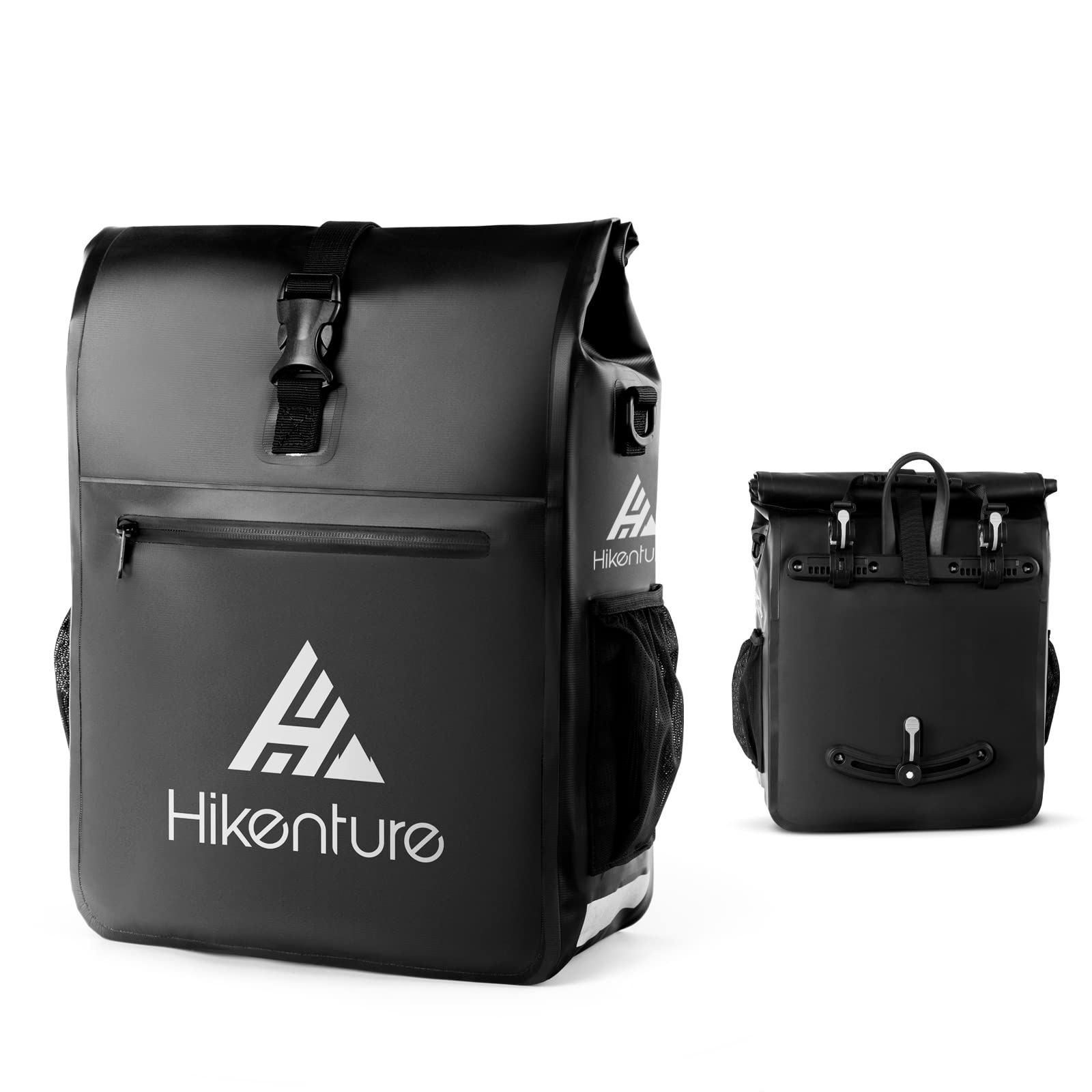 HIKENTURE Bicycle Bag 20 L - Bicycle Bags for Pannier Rack Waterproof - Bicycle Bag Waterproof