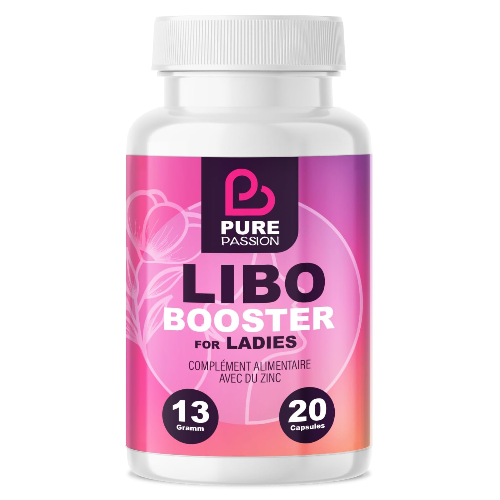 Pure Passion® Libo Booster Femme - Effet immédiat - Gélules pour les femmes - Ha