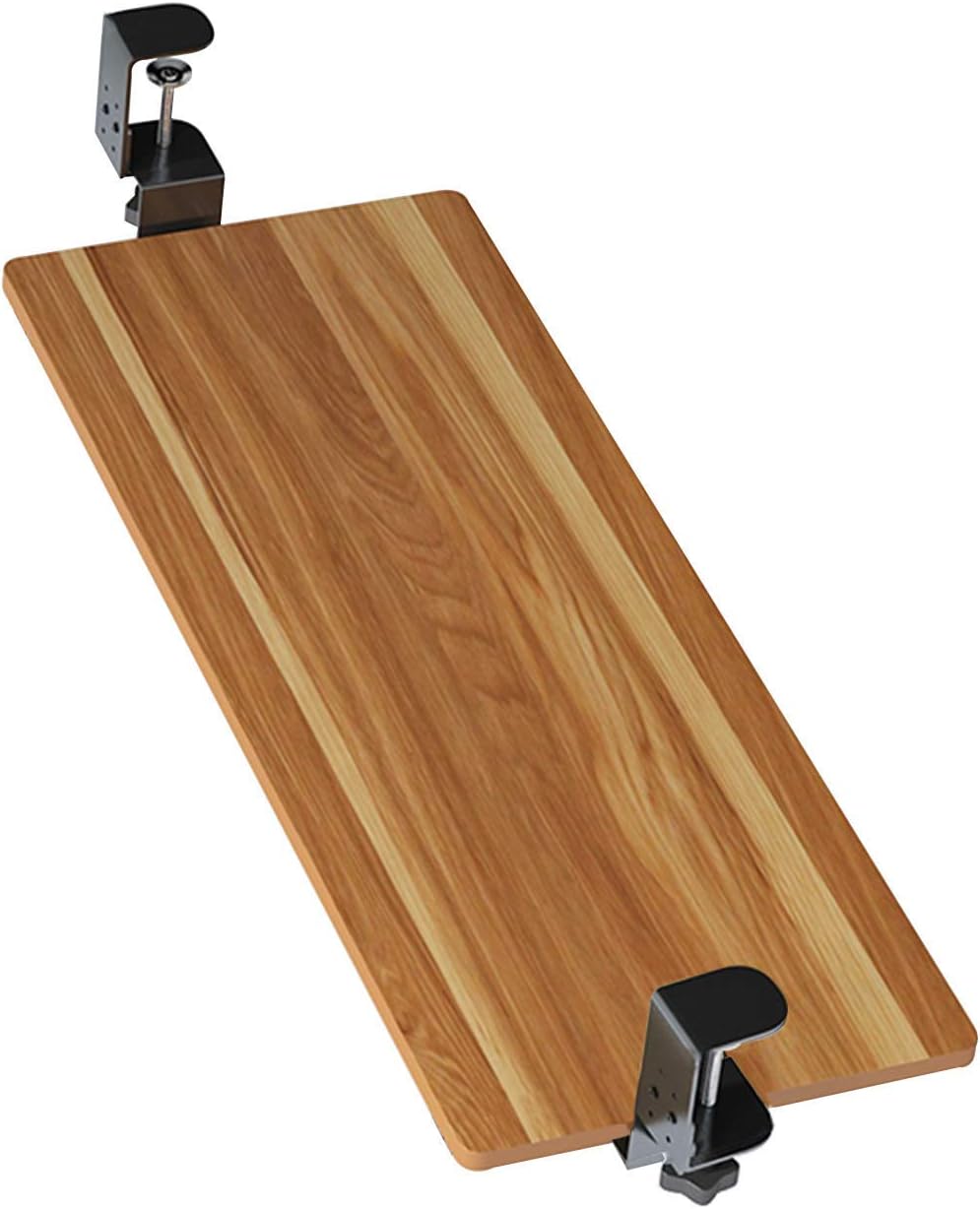 Ergonomics Keyboard Tray, Desktop Drawer for Keyboard and Mouse, Clip
