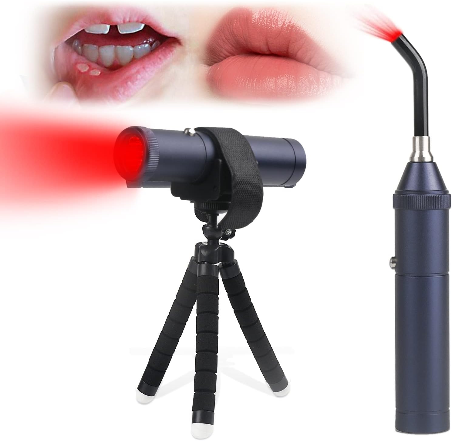 Red Light Therapy Cold Sores Treatment&Fever Blister,Canker