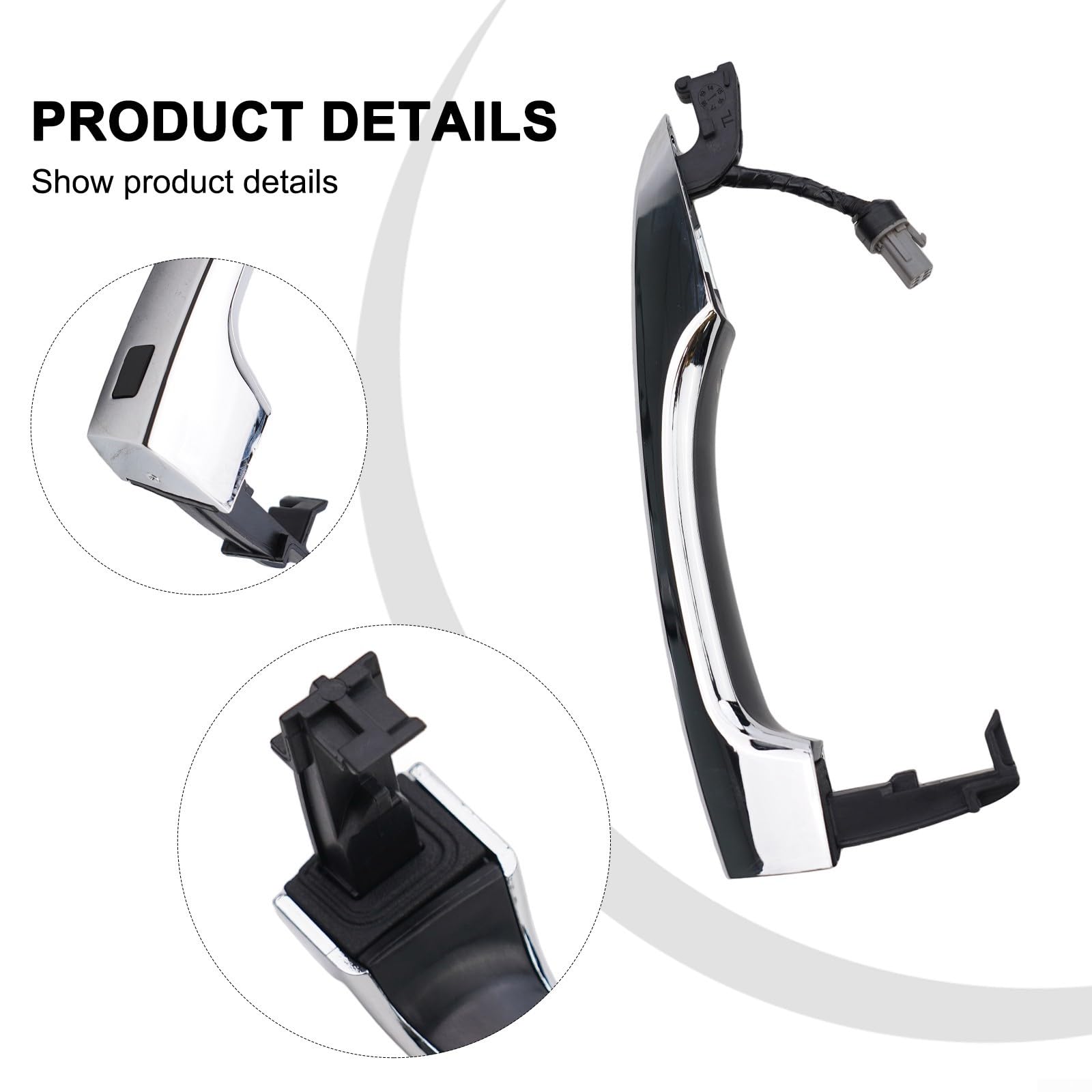 SPORTARC per for smart Key Equipaggiata Maniglia Esterna Anteriore Sinistra per for hyundai per for tucson (2016 2021), Codice Parte OEM 82651D3710