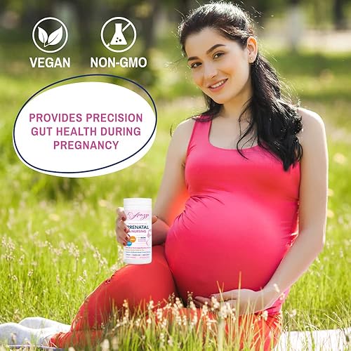 Miniatura 6 de Avazza - Fórmula prenatal para embarazo y lactancia materna con fórmula TriBiom probióticos + prebióticos + posbióticos para nutrir y estabilizar