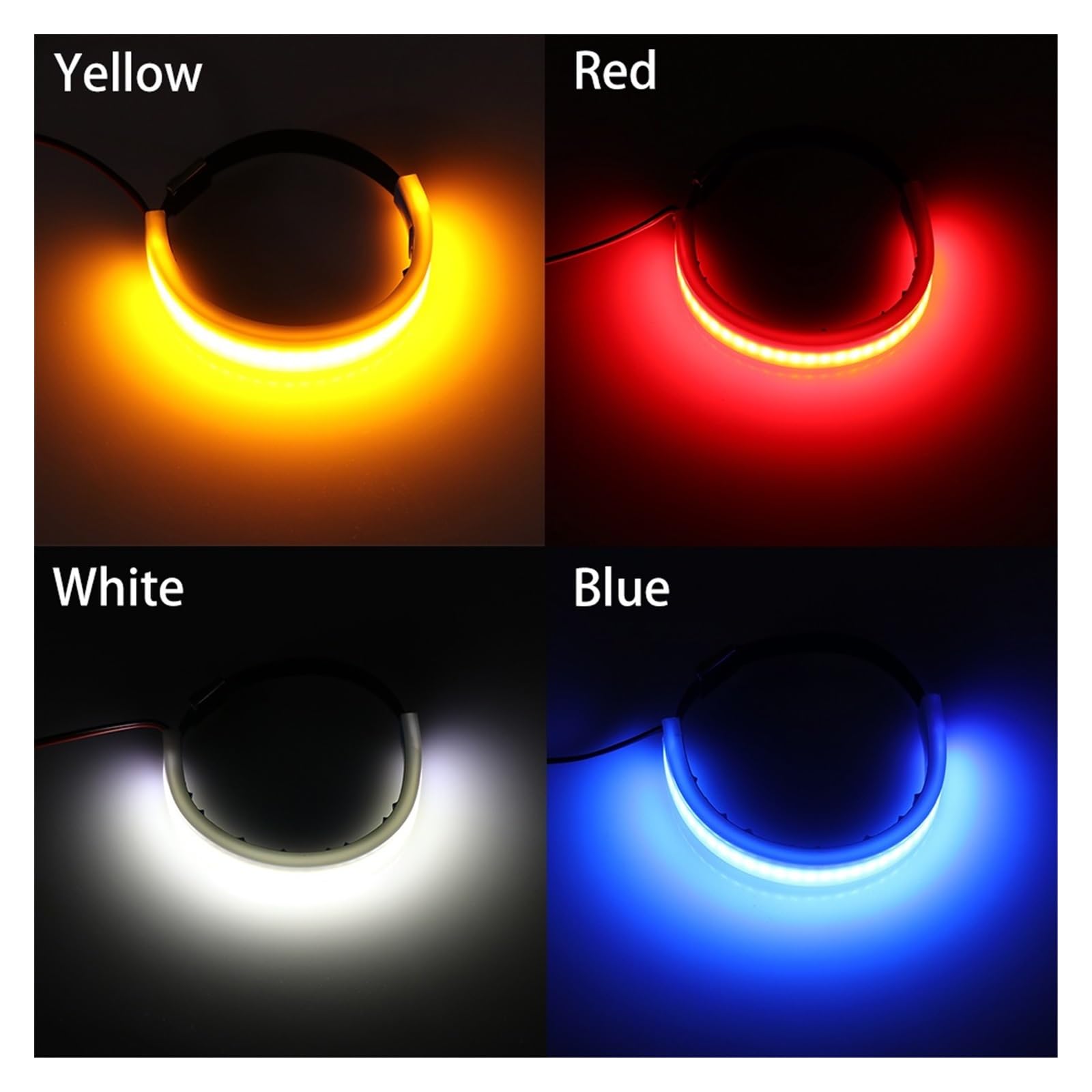 Striscia LED SMD Con Indicatore Di Direzione A Forcella Dall'aspetto Pulito Per Accessori Per Motociclette Luce Integrata Per Motocicletta Indicatoris delle parti