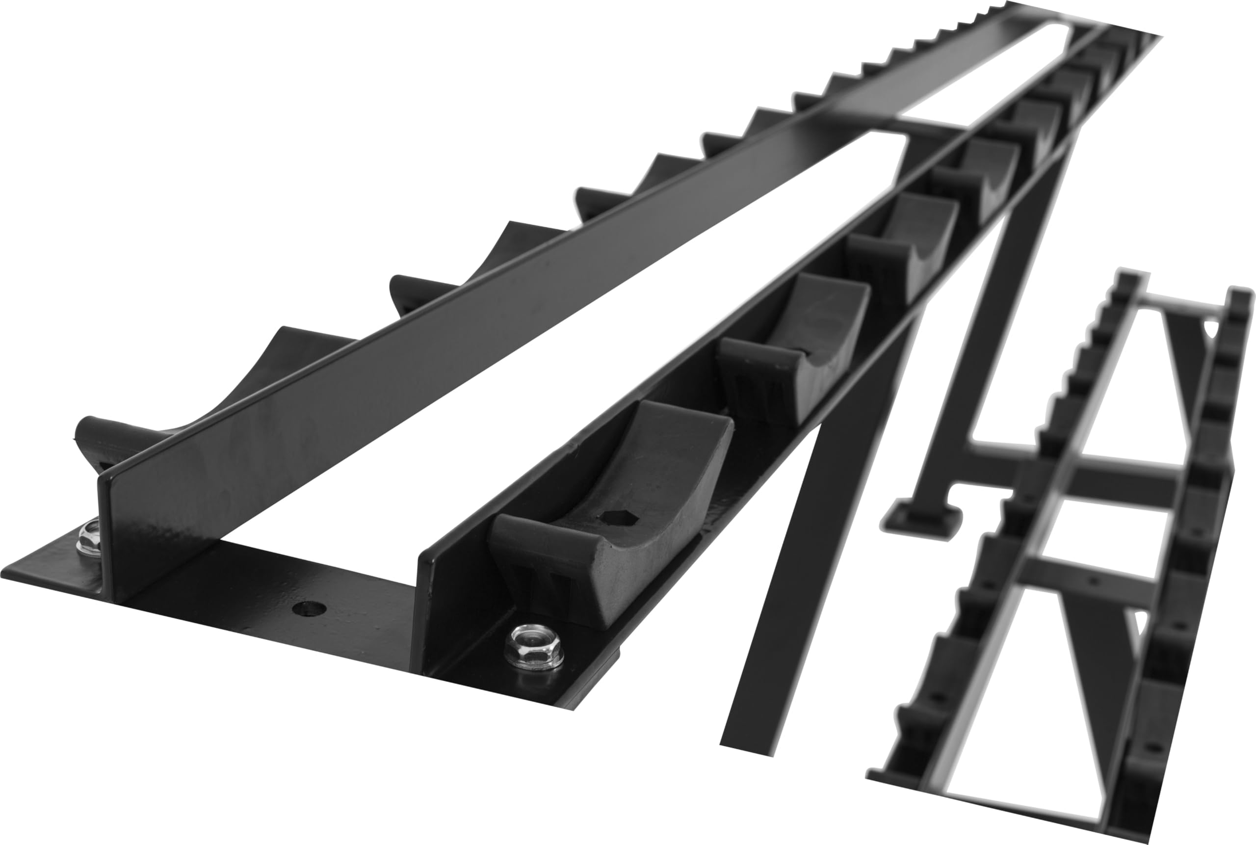 GORILLA SPORTS® Kurzhantelablage mit 2 Ebenen, 20 Ablagen, bis 500 kg