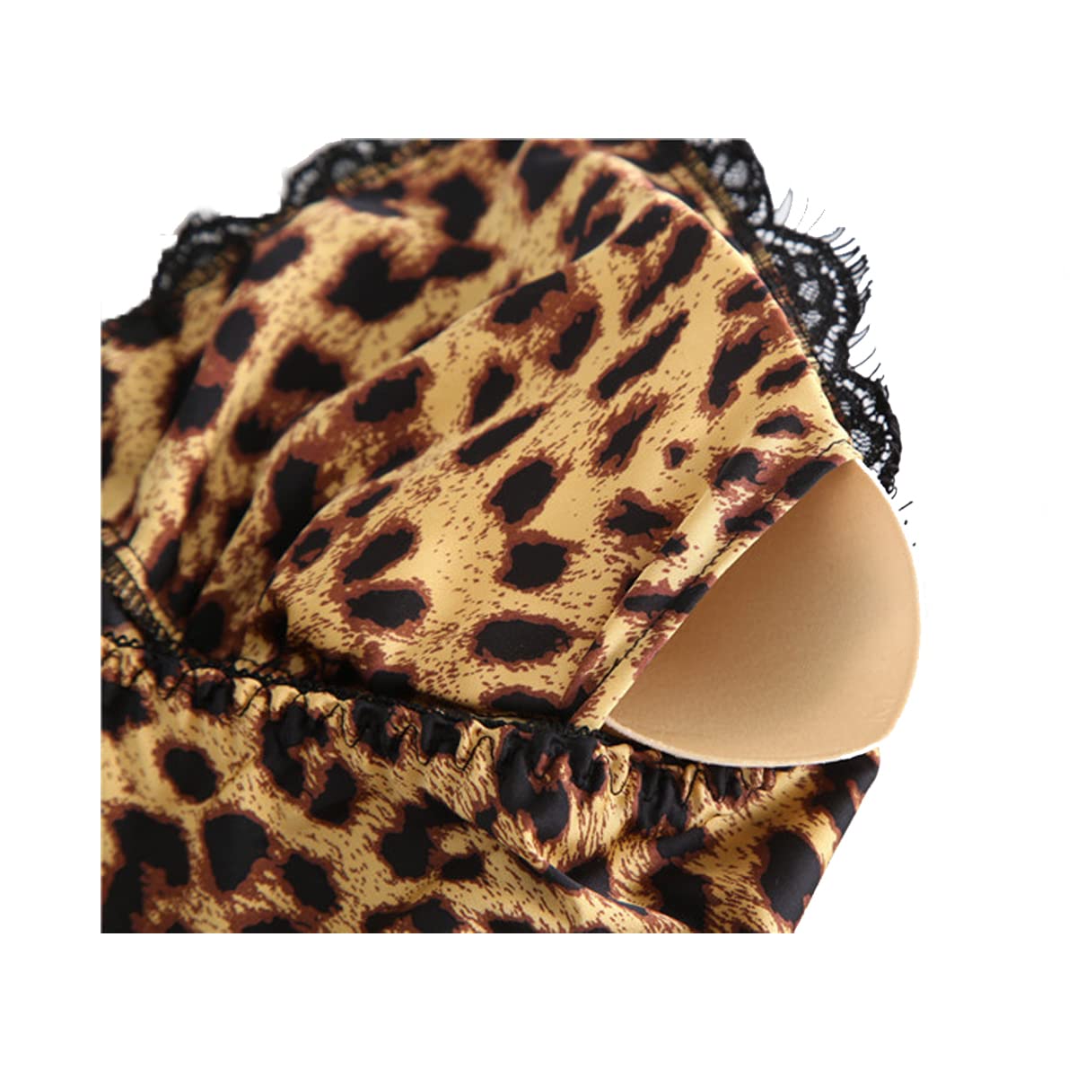 Zestaw damskiej piżamy, 5 sztuk, koronkowe kimono, szlafrok, seksowne szorty i długie spodnie, koszula nocna, 5-częściowy zestaw, z wyściółką na piersi