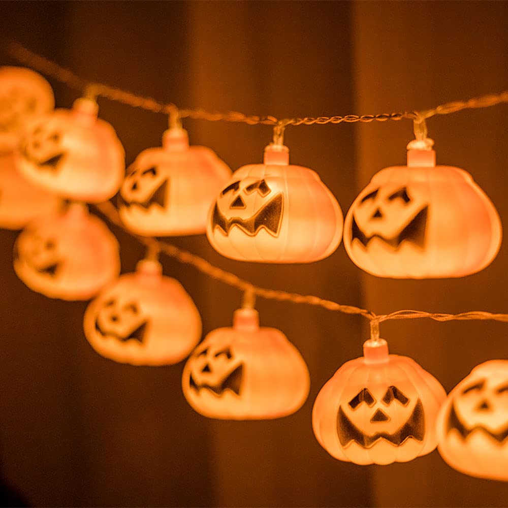 Lumières de décoration d'Halloween autonomes pour balcon et soirée terrasse