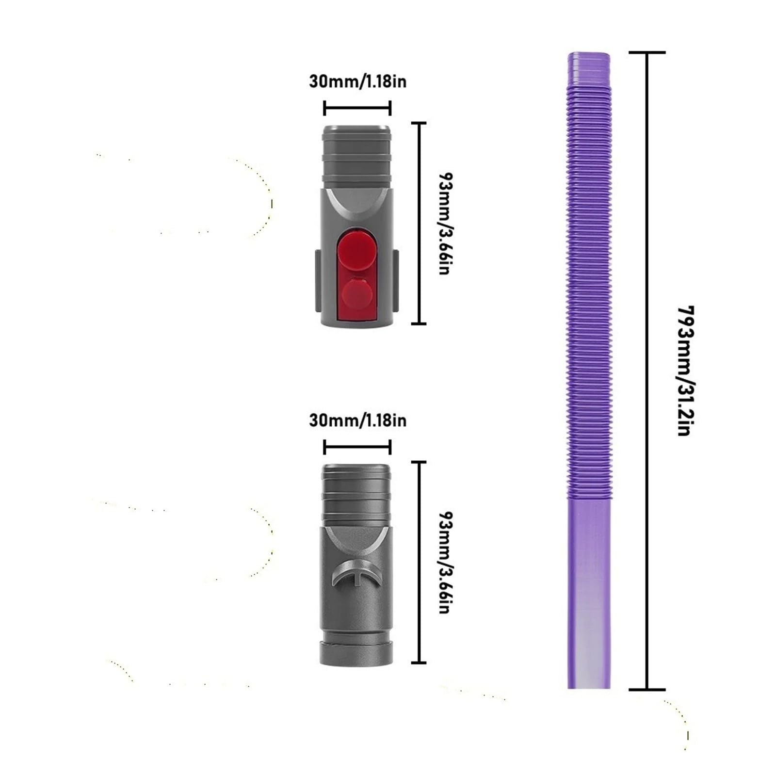 Tubo di sfiato dell'asciugatrice, compatibile con Dyson,