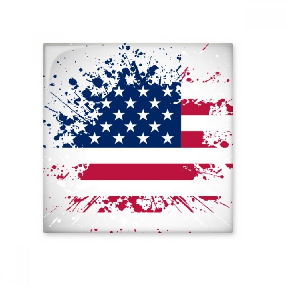 Carreaux en céramique drapeau USA en forme de pentagramme DIYthinker