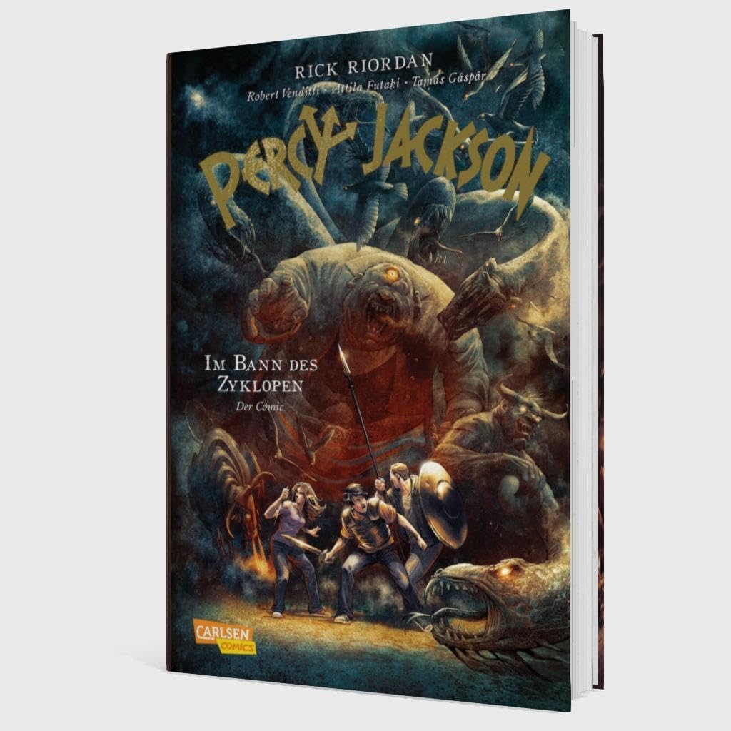 Percy Jackson (Comic) 2: Im Bann des Zyklopen: Der Kinderbuch-Klassiker als Comic-Adaption für Jungen und Mädchen ab 12 Jahre über griechische Götter und Titanen (2)