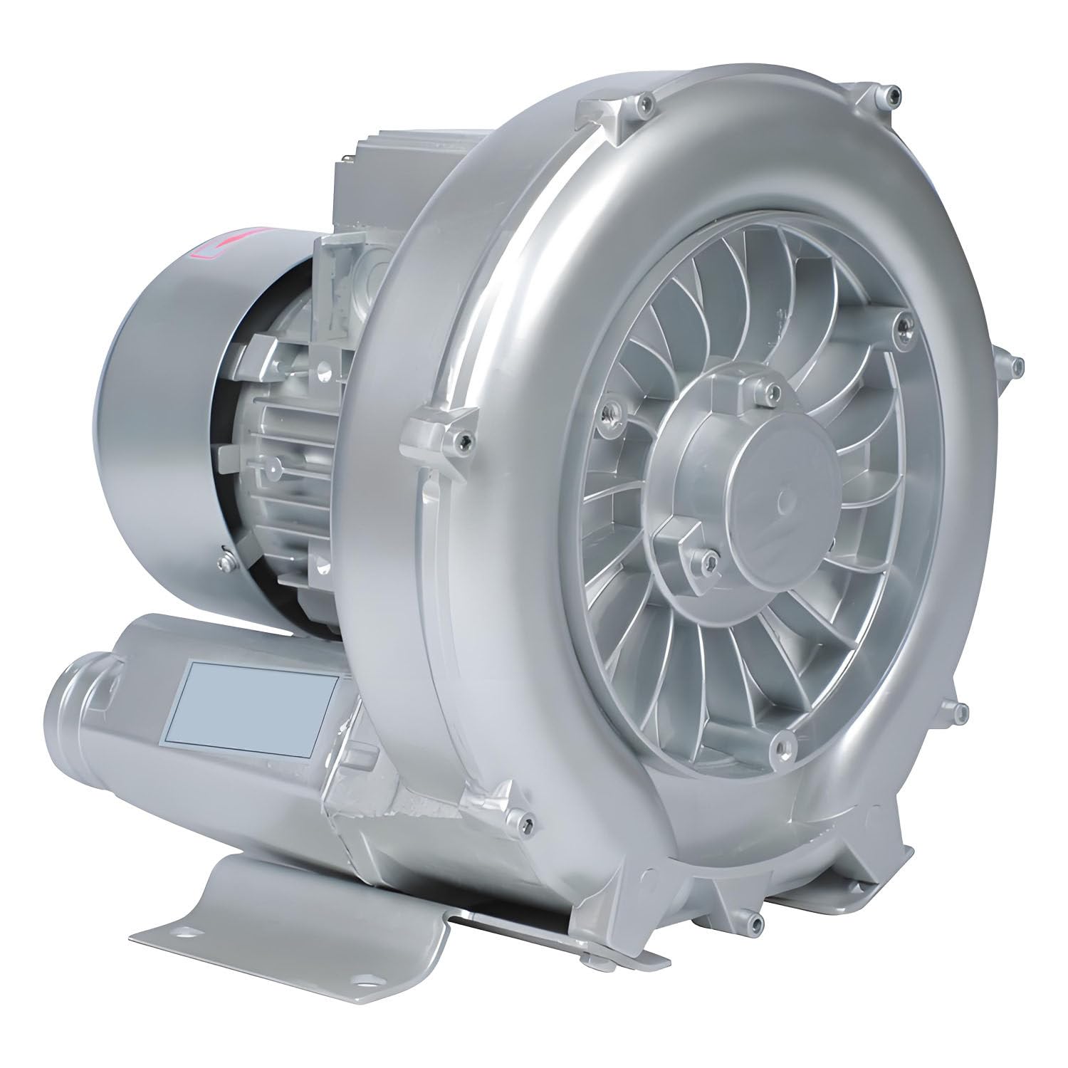 BOOZXCV High Pressure Vortex Fan,Vortex Air Pump Industrial Centrifugal Blower,for Air Blowing Or Suction for Sewage Aeration Aquarium Fish Pond (550W)