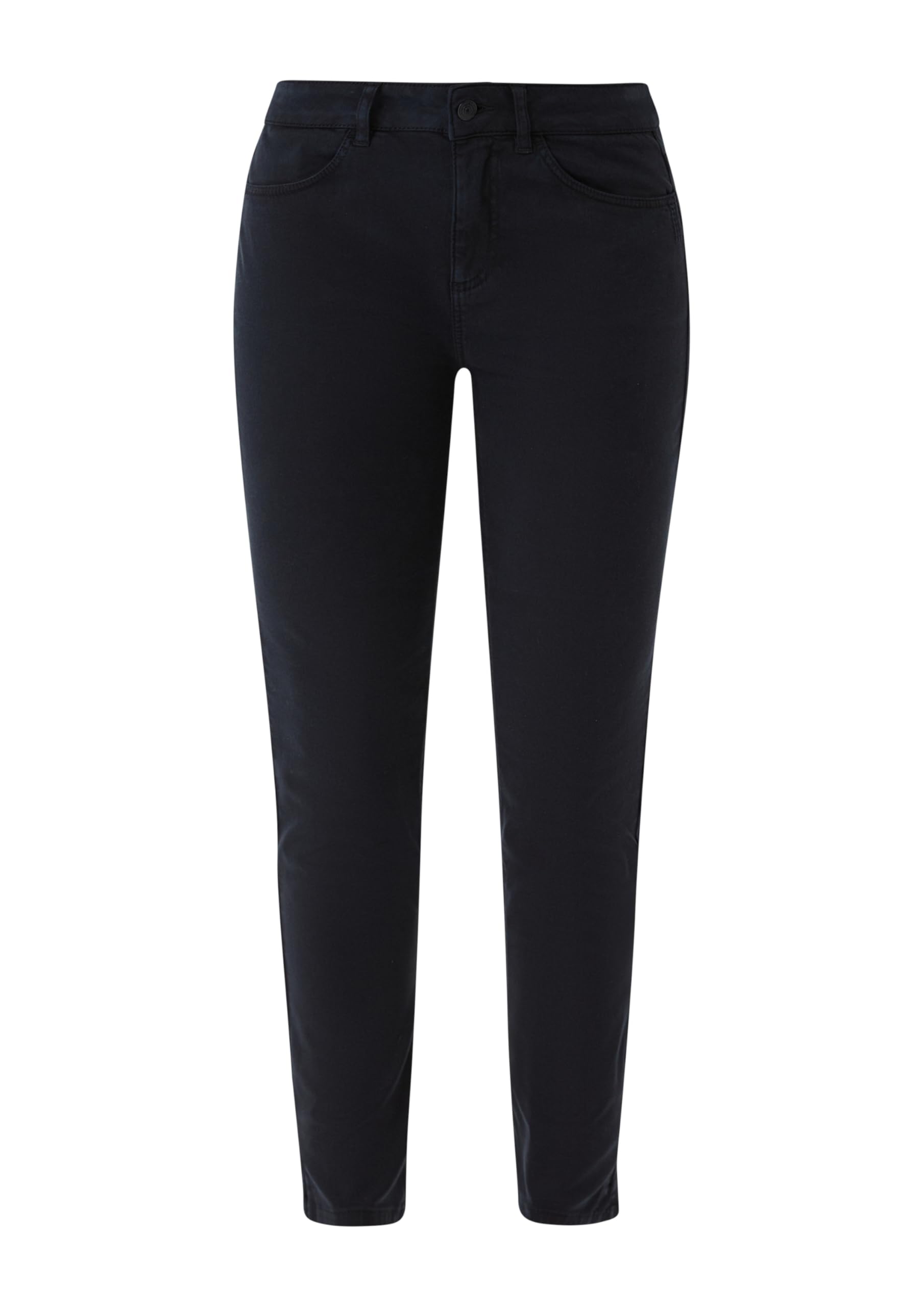 Comma Satinhose mit Skinny Leg