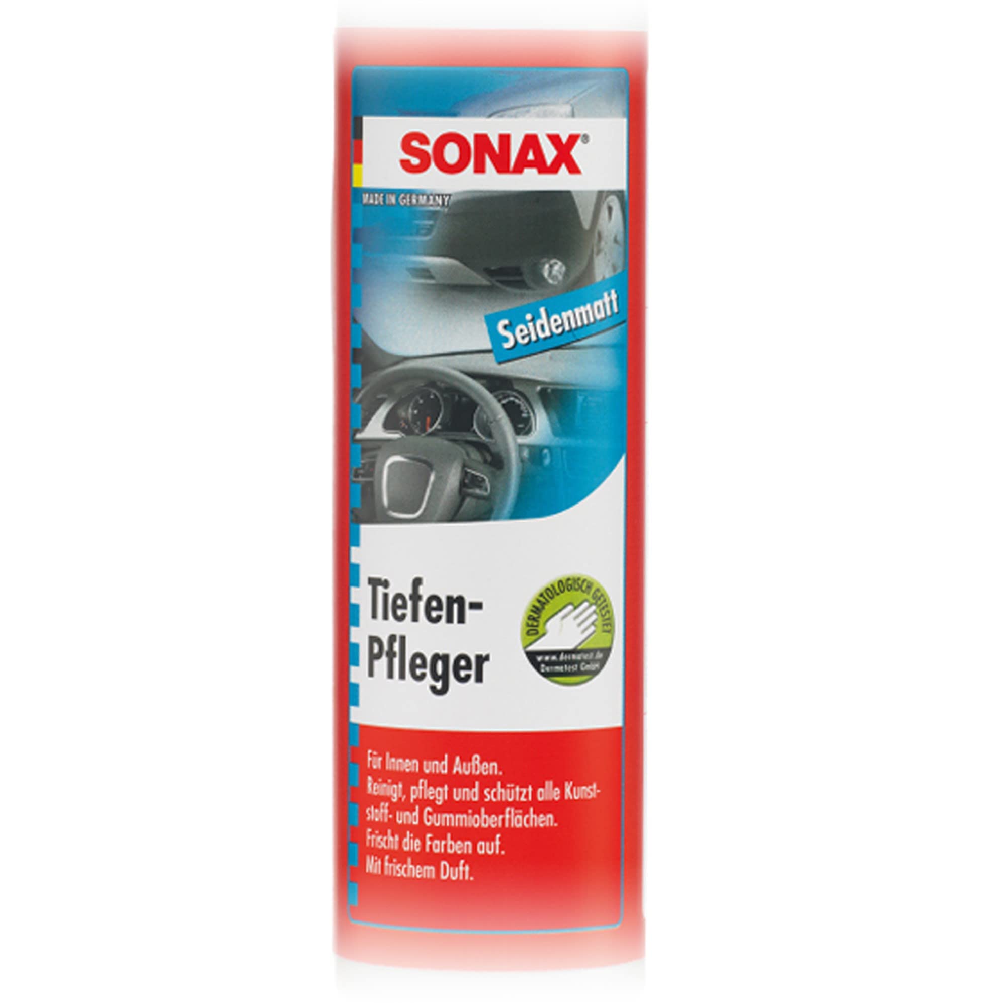 Sonax 03830410 - Detergente per pulizia profonda, satinato, per plastica, 300 ml