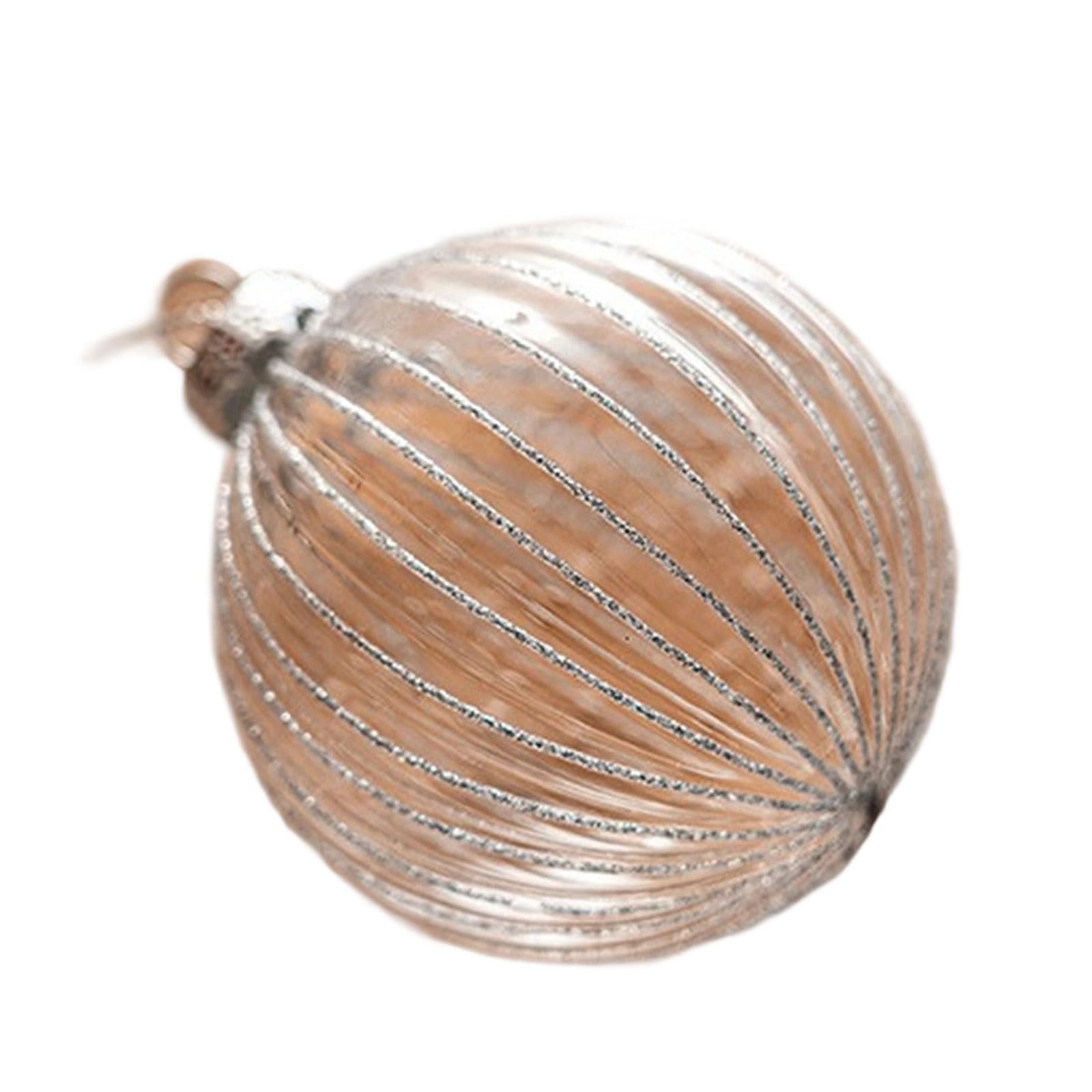 Christmas Tree Ball Decorations Glass Ball Ornament for Home Party and Holiday Glass
