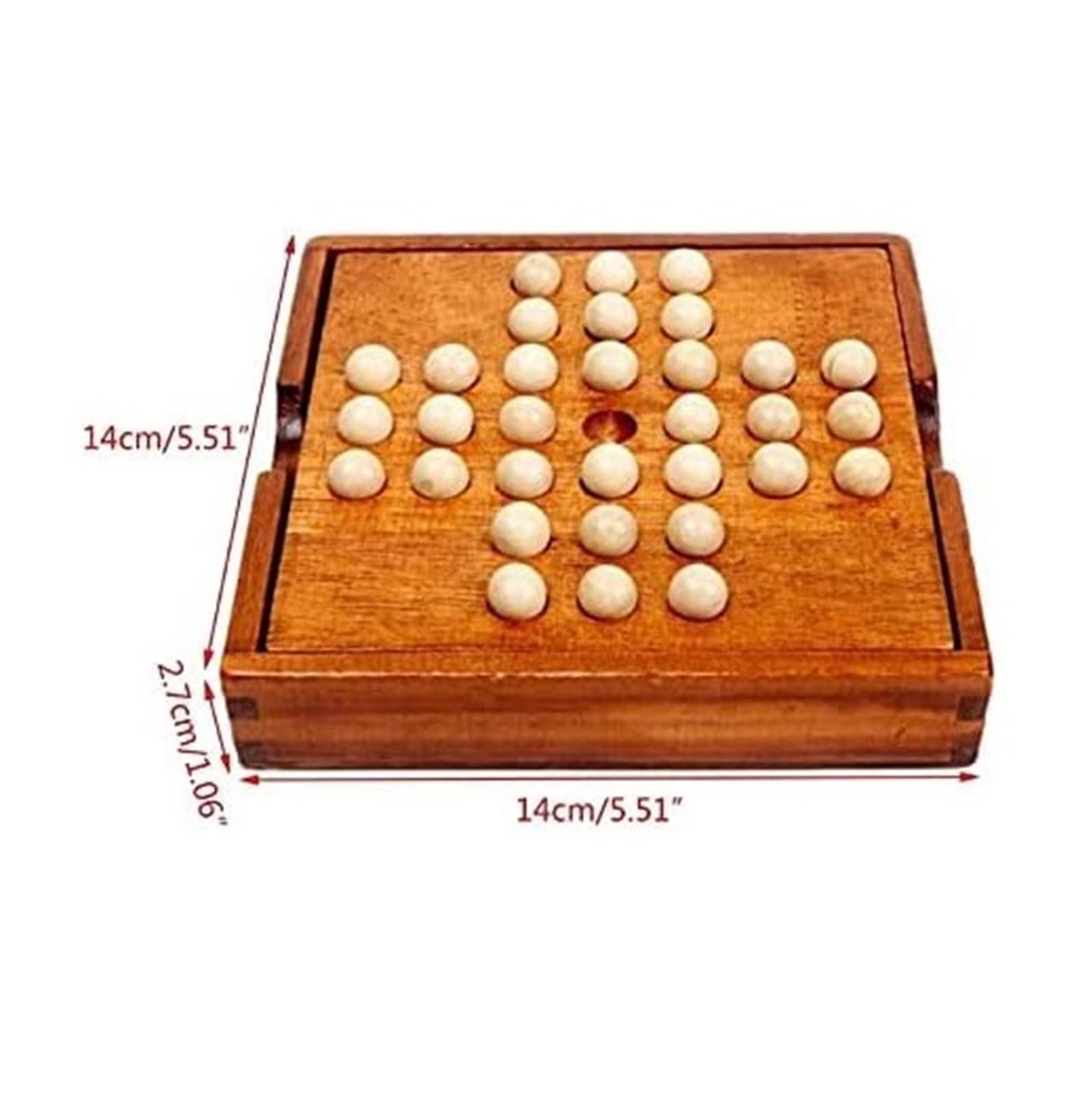 Jeu D'échecs International Jeux De Société Classiques en Bois Solitaire ， Jeu D'échecs À Capacité Cognitive Indépendante Fêtes Activités Familiales
