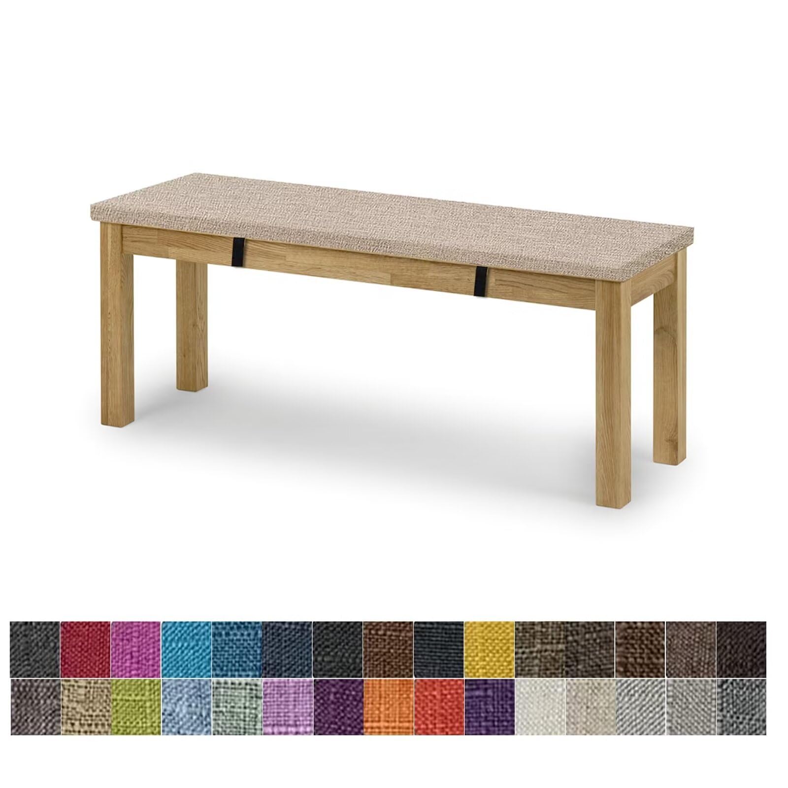 Bankauflage Sitzkissen,Bankkissen,70x30x5cm Gartenbank Auflage,Waschbar-Abnehmbarem,Mehrere Farbgrößen Verfügbar(Beige)