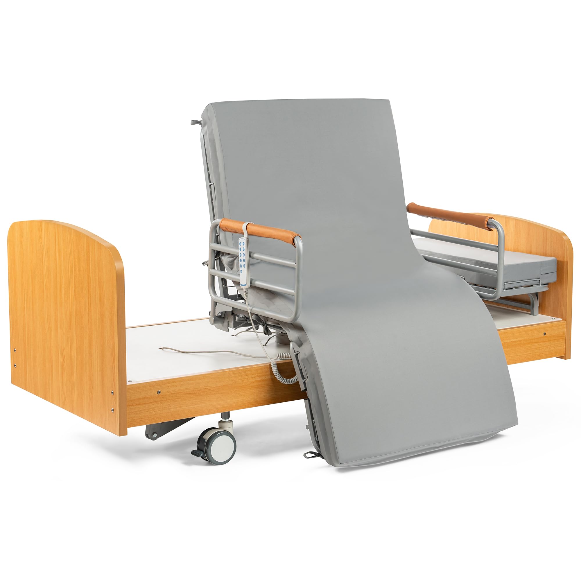 Photo 1 of Real Relax Rotating Multi Functional Electric Premium Hospital Bed, Rotates 90° from a Flat (Lying) Position to an Upright Seated Position, Making it Easy to Get Out of Bed, for Home Use, 530LBS Load