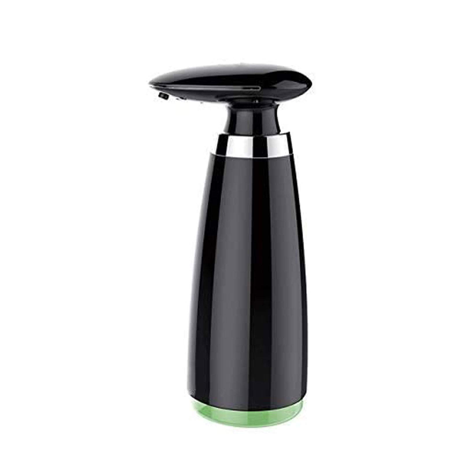 Dispenser per Sapone Liquido Automatico, distributore di Sapone Ricaricabile a Batteria, distributore di Sapone a Mano Tocco per Bagno Cucina 12oz / 350ml (Color : Black)