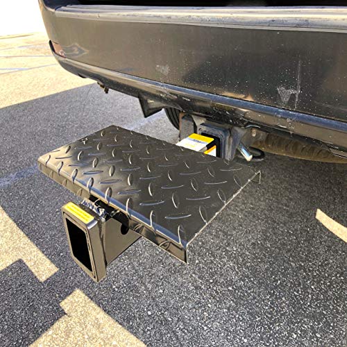 Maxxhaul 70069 Hitch Extender With Step, 4000-Lb Max Towing Weight, 400-Lb Tongue Weight. #TOP3