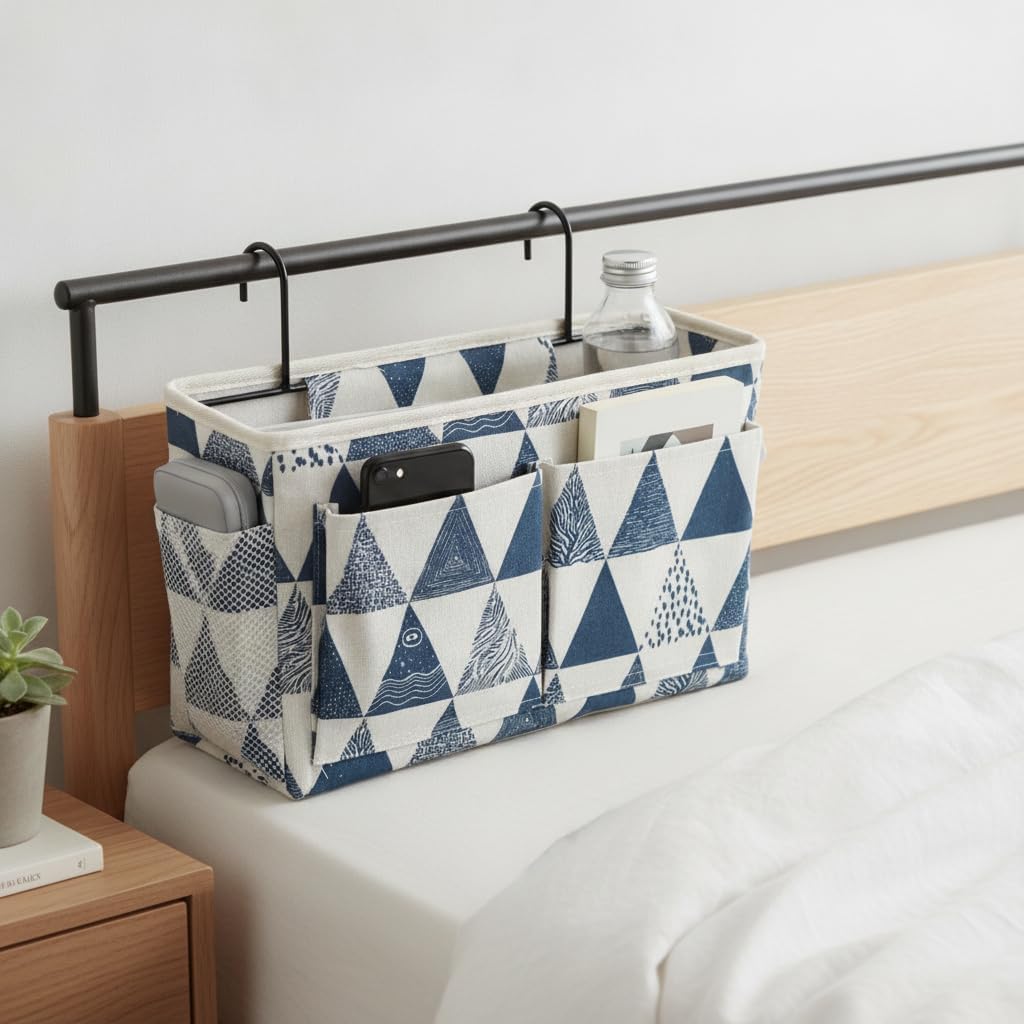 Bedside Storage Bag, Hanging Bedroom, color to 3