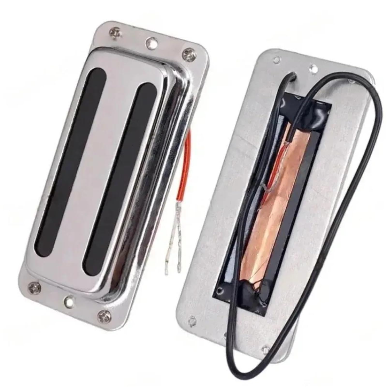 Pastilla De Guitarra Eléctrica Profesional Pastilla De Guitarra Eléctrica De Doble Bobina | Pastilla de guitarra eléctrica plateada