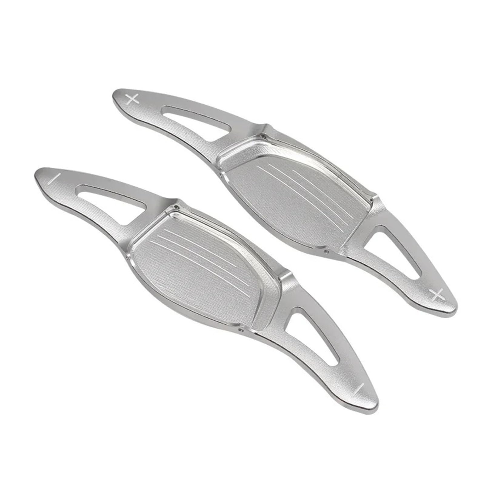 Zhangzhengyao Silver Car Steering Wheel Shifter Paddle For Rs4 For Rs5 For R8 For Spyder For Rs3 For 8V For B9 2017-2020 Car Wheel Shifter Paddle Shift(Silver)