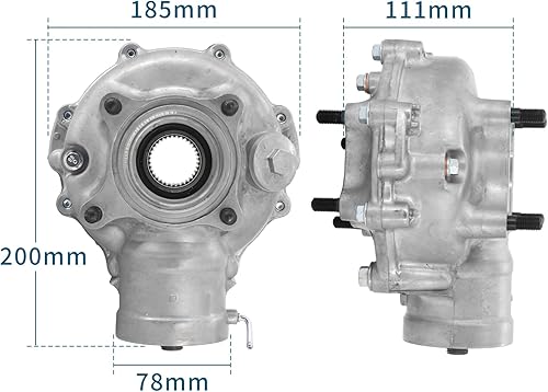 Miniatura 7 de Ensamblaje diferencial de engranaje final trasero 41300-HP5-600 Reemplazo para Hon-da Fourtrax Rancher TRX 420 420FM 420TM 420TE 420FE 2007-2013