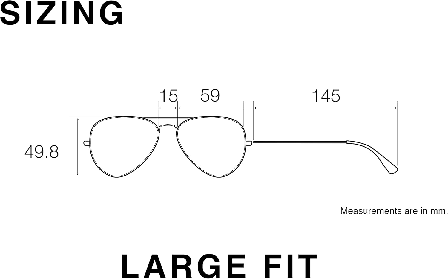 O'NEILL POHNPEI 2.0 Polarized Aviator Sunglasses for Men, Women, 59 mm, UV400 Protection - Image 4