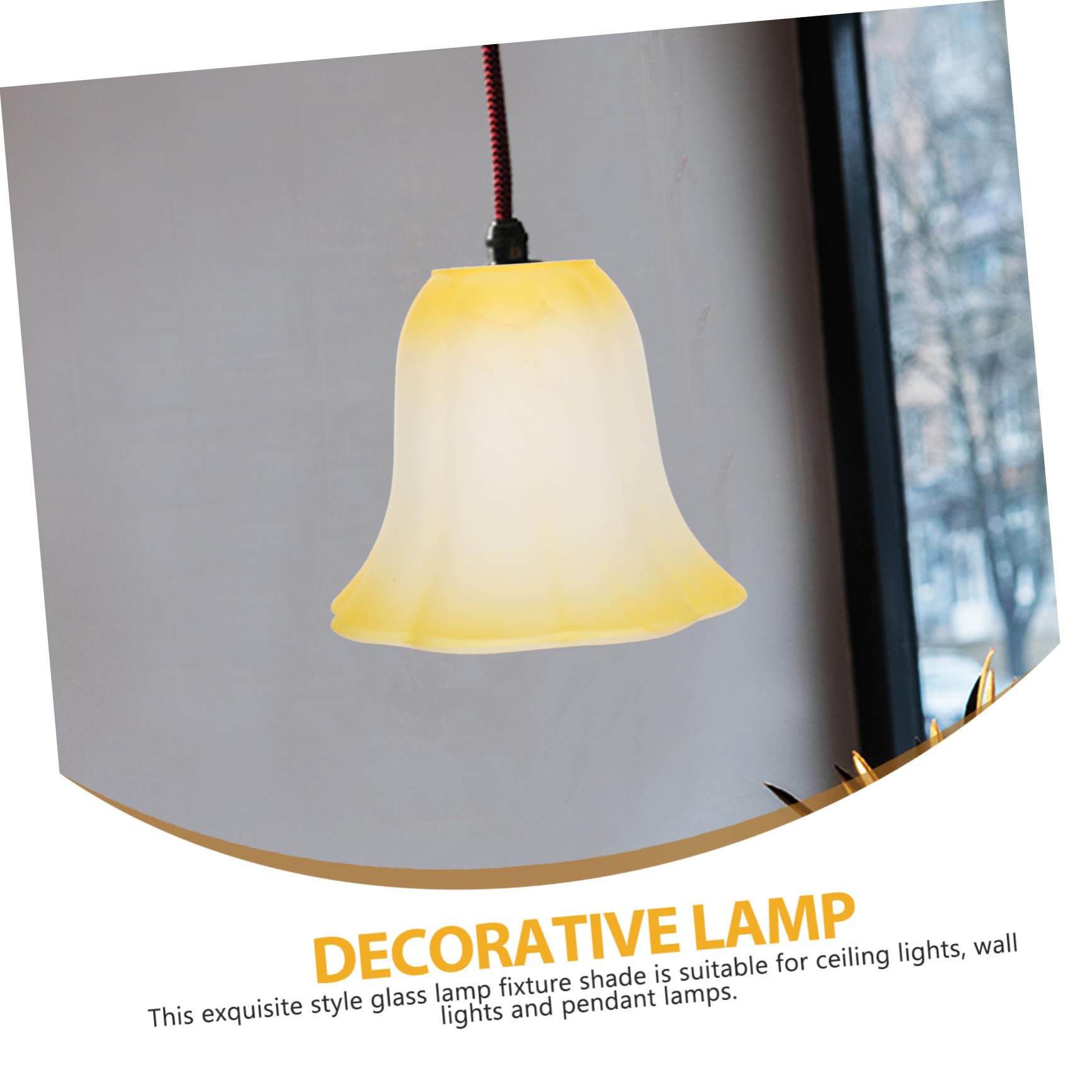 2 Pezzi Sostituzione Paralume Di Plastica per Lampada Da di Ricambio Bianco Paralume Copertura Per Lampadari Lampadario A Sospensione Serie Lampadari (Apertura 30 Mm