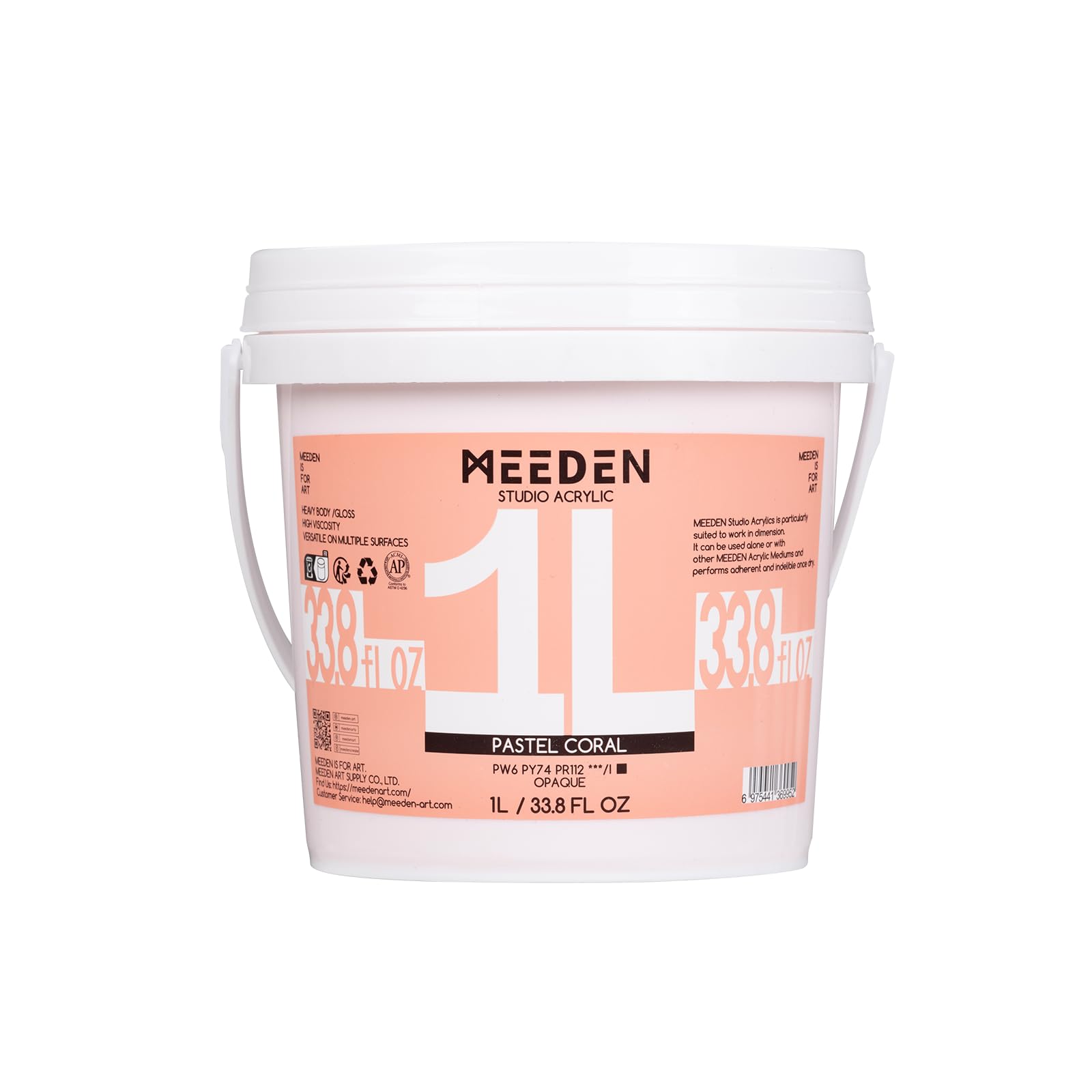 MEEDEN Pastel Coral
