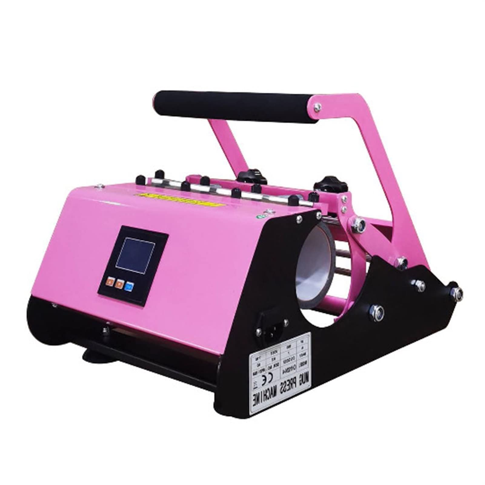 20 uncji / 30oz przenośny kubek Spersonalizowany logo Cup Machine 11oz kubek Sublimacja Multi-Funkcjonalna maszyna do pieczenia(Pink)