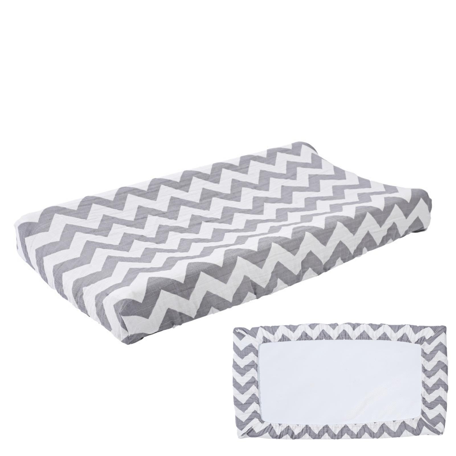 Changing Pad Cover, 81×41×13cm Baby Diaper Changing Pad Cover, Soft Breathable Baby Changing Table Cover for Diaper Changing Mattress, Changing Table Sheets for Boys and Girls