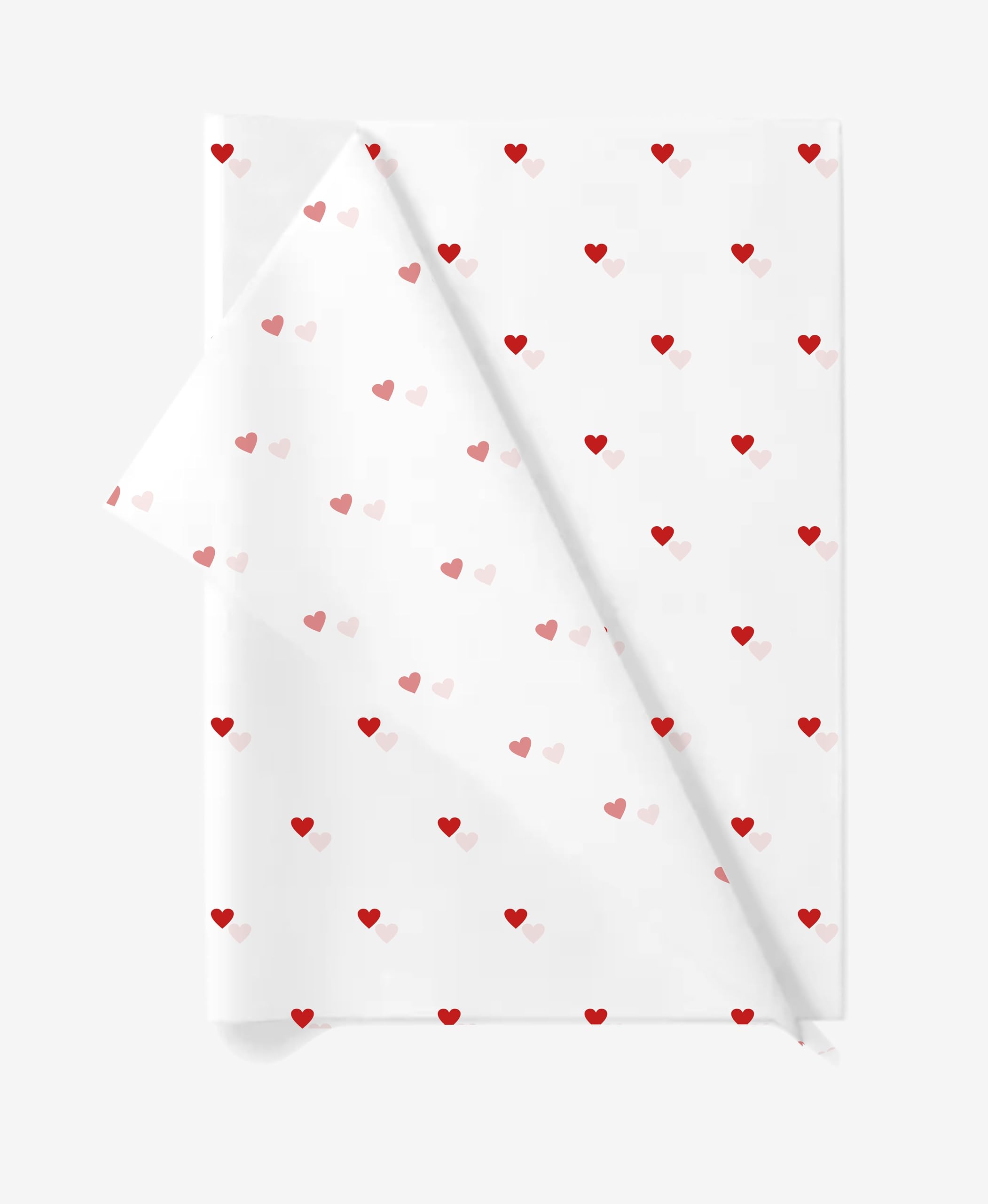 TOWNBUS - Pack of 50 Sheets Red Heart Printed Tissue Paper | 14 x 19 Inch | 18 GSM Gift Wrapping Paper | Acid-Free, Recyclable Decorative Paper for Gift Packing, Bag Filling & DIY Crafts-image-24
