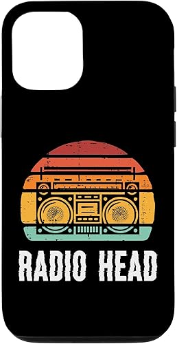 Miniatura 27 de Music Radio Head Boombox Retro Stereo Cassette Men Women Kid Case for iPhone Air