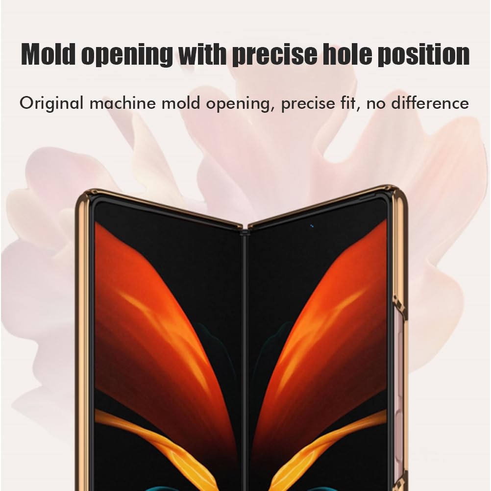 SIXRUN Z Fold 2 Custodia, Cover Protettiva Full-Body, Trama Verde (21)